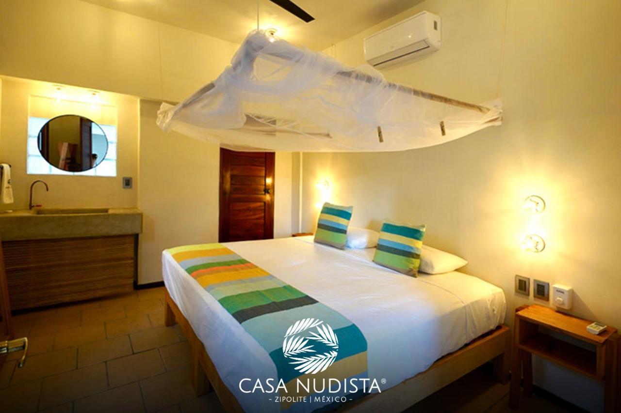 Casa Nudista - Lgbt Hotel Zipolite Exterior foto