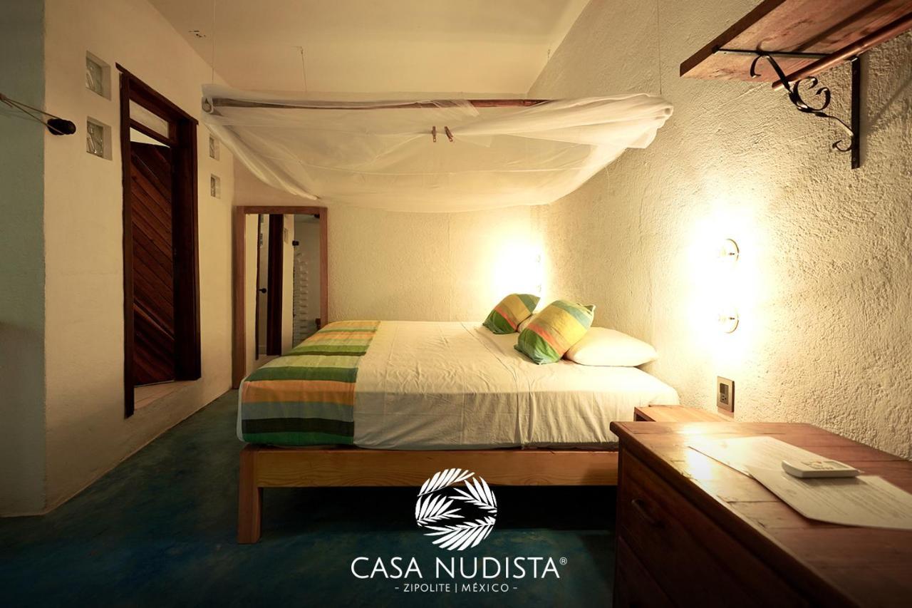 Casa Nudista - Lgbt Hotel Zipolite Exterior foto