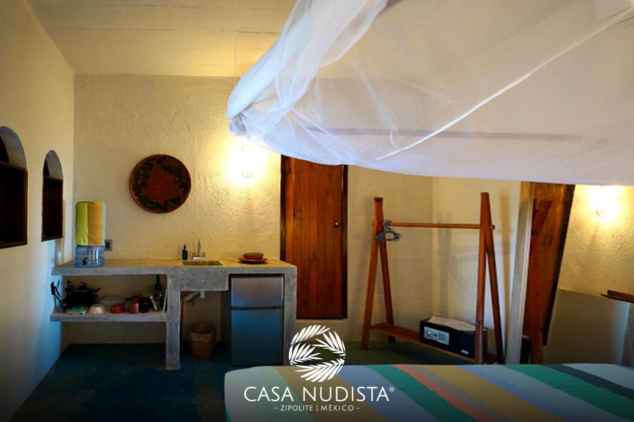 Casa Nudista - Lgbt Hotel Zipolite Exterior foto