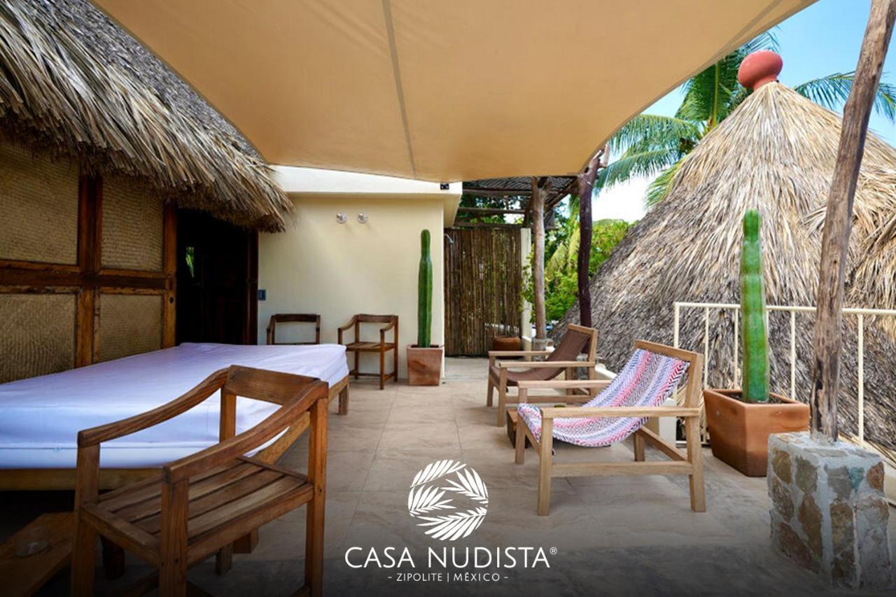 Casa Nudista - Lgbt Hotel Zipolite Exterior foto