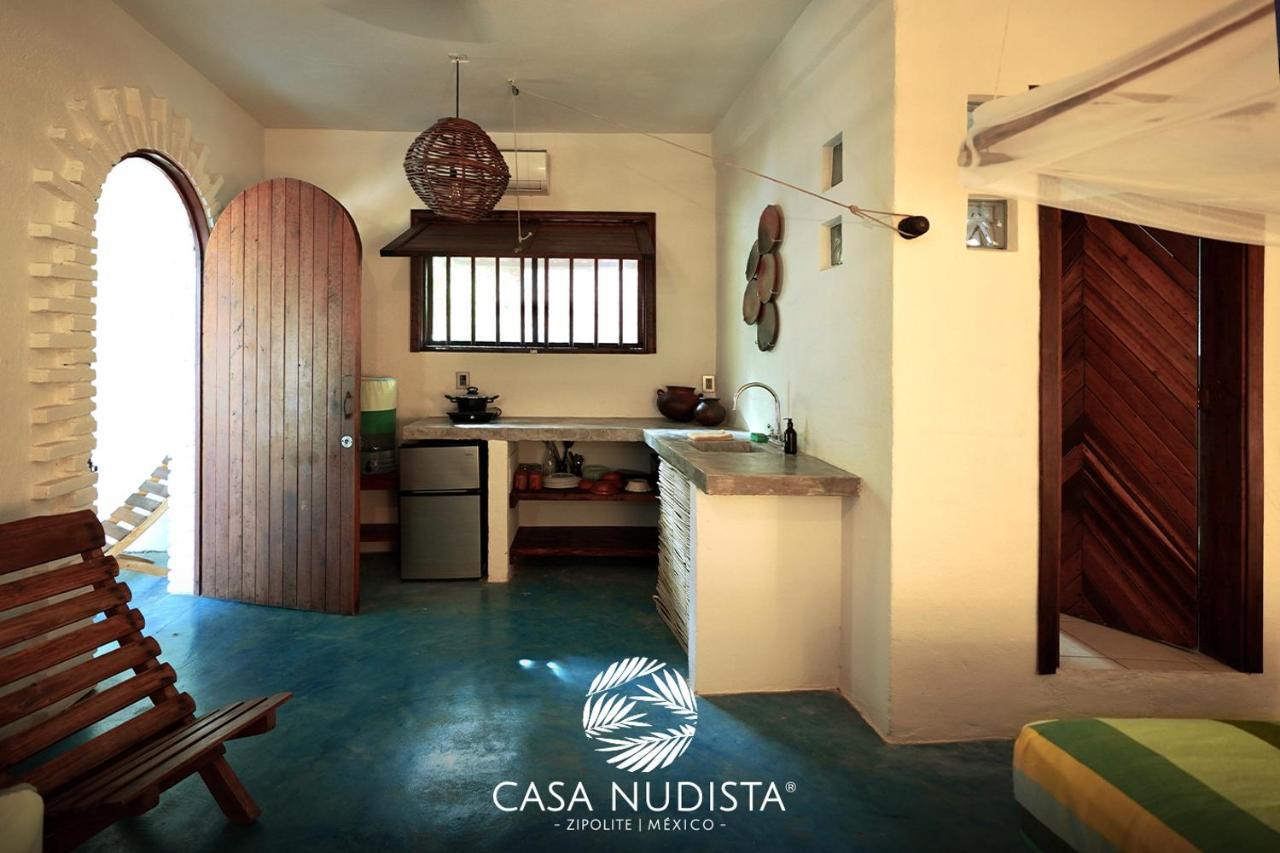 Casa Nudista - Lgbt Hotel Zipolite Exterior foto