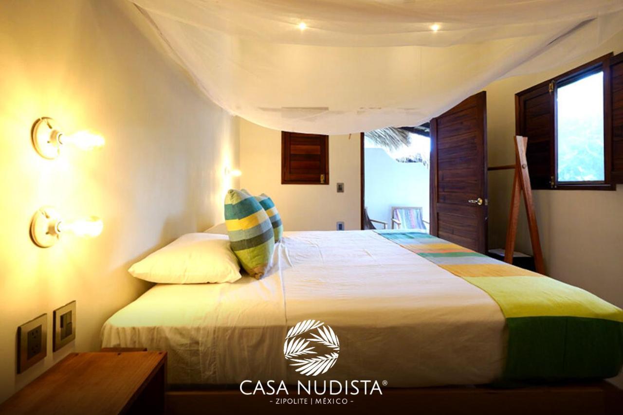 Casa Nudista - Lgbt Hotel Zipolite Exterior foto