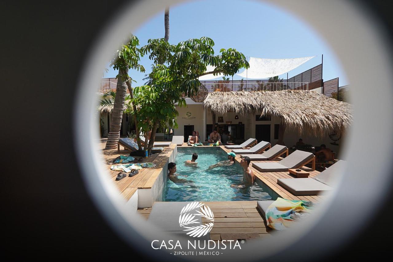 Casa Nudista - Lgbt Hotel Zipolite Exterior foto